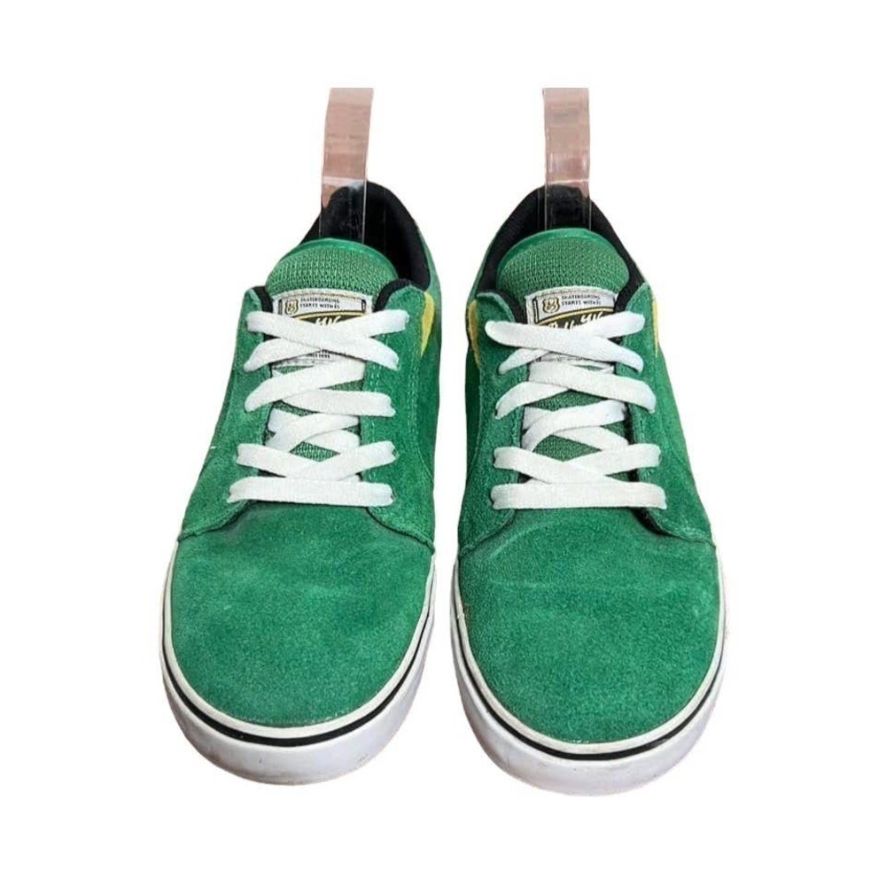 Es Bobby Worrest Sneaker Green Suede Boy's First Blood Size‎ 6